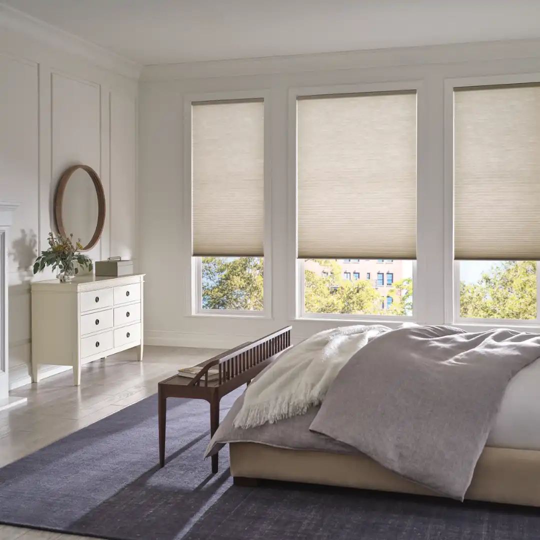 Duette Honeycomb shades free upgrade Top down_Bottom up